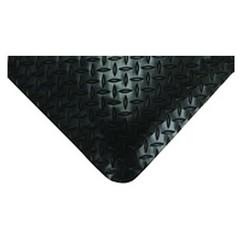 3' x 5' x 9/16" Thick Diamond Comfort Mat - Yellow/Black - USA Tool & Supply