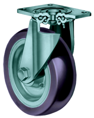 6'' Dia. - 2-1/2'' Width - Payron - Swivel - 1500 lb Capacity - USA Tool & Supply