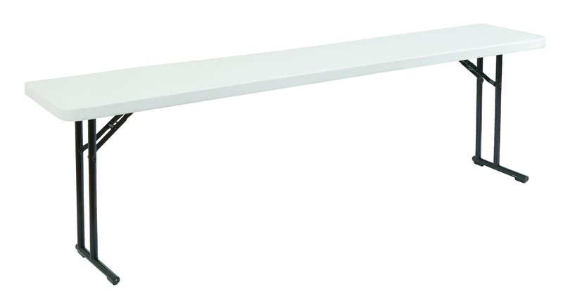 18 x 60" Blow Molded Folding Table - USA Tool & Supply