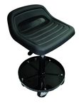 Swivel Tractor Stool with 300 lb Capacity - USA Tool & Supply