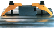 #751S - 0 - 3-1/2'' Clamping Range - Self-Positioning Hold Down Clamp - Short Reach - USA Tool & Supply