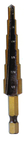 3/16 -1/2 Cobalt Step Drill - USA Tool & Supply