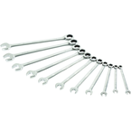 STEELMAN PRO 11-Piece Standard 144-Tooth Ratcheting Wrench Set - USA Tool & Supply