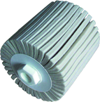 4-1/2 x 2 x 5/8-11" - Felt - Polishing Flap Roll - USA Tool & Supply