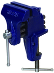 150, Bench Vise - Clamp-On Base, 3" Jaw Width, 2-1/2" Maximum Jaw Opening - USA Tool & Supply