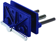 176, Light-Duty Woodworkers Vise - Mounted Base, 6-1/2" Jaw Width, 4-1/2" Maximum Jaw Opening - USA Tool & Supply