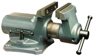 SBV-65, Super-Junior Vise, Swivel Base, 2-1/2" Jaw Width, 2-1/8" Jaw Opening - USA Tool & Supply