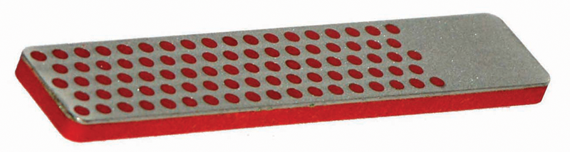 4 x 7/8" - Fine Grit - Rectangular Machinists Pocket Diamond Whetstone - USA Tool & Supply
