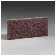 4 5/8X10IN BROWN SCRUB N STRIP PAD - USA Tool & Supply