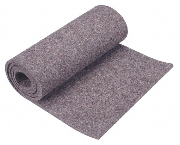 Cut-to-Length, 72 x 3/16" Gray Pressed Wool Felt Sheet