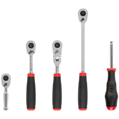 4-pc. 1/4 in. Drive Comfort Grip Socket Drive Tools Set