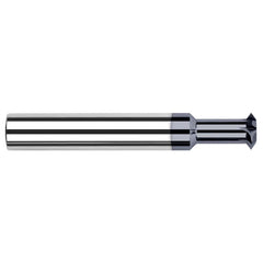 Double-Angle Cutters; Connection Type: Shank; Cutter Material: Solid Carbide; Included Angle: 90.00; Cutter Diameter (Decimal Inch): 0.1180; Cutter Diameter (mm): 3.00; Cutting Width (Decimal Inch): 0.0590