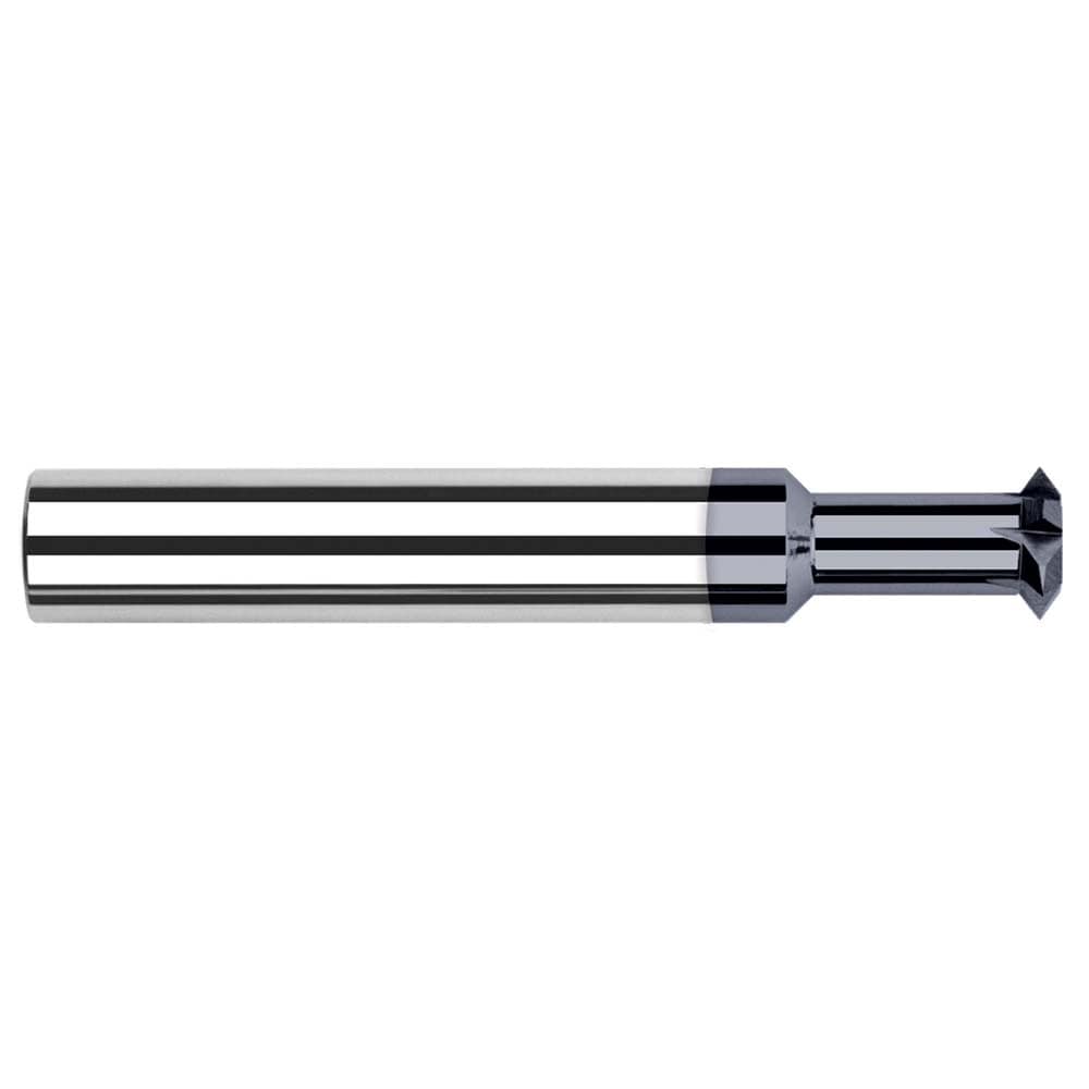 Double-Angle Cutters; Connection Type: Shank; Cutter Material: Solid Carbide; Included Angle: 90.00; Cutter Diameter (Inch): 5/32; Cutting Width (Inch): 5/64