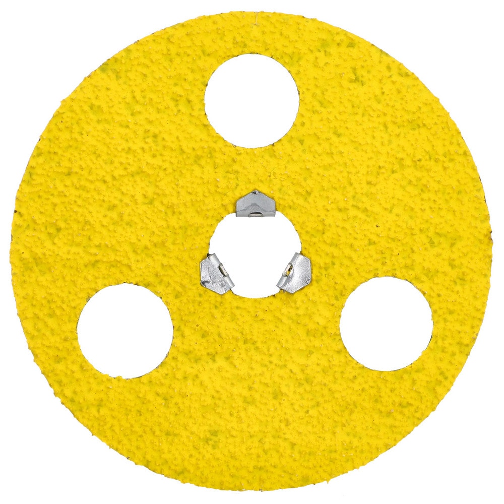 Fiber Disc:  4-1/2" Disc Dia, 36 Grit, Premium Ceramic Alumina