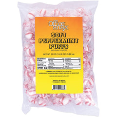 Snacks, Cookies, Candy & Gum; Snack Type: Candy; Flavor: Peppermint; Container Size: 22 oz; Container Type: Bag