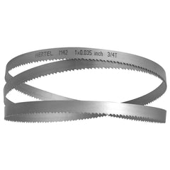 Welded Bandsaw Blade: 13' 2" Long x 1" Wide x 0.0350" Thick, 3-4 TPI