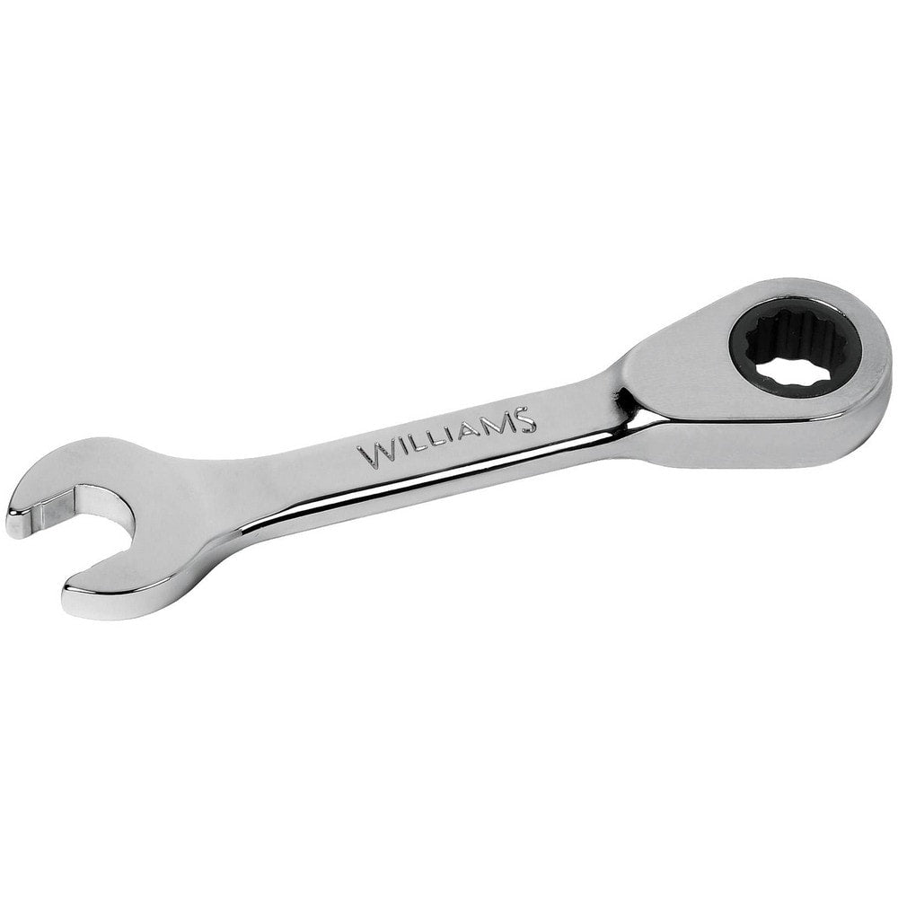 Combination Wrench: 11/16" Head Size, 15 deg Offset