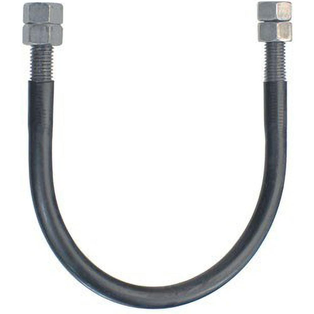 U-Bolt Clamp: 3/4" Pipe, Carbon Steel