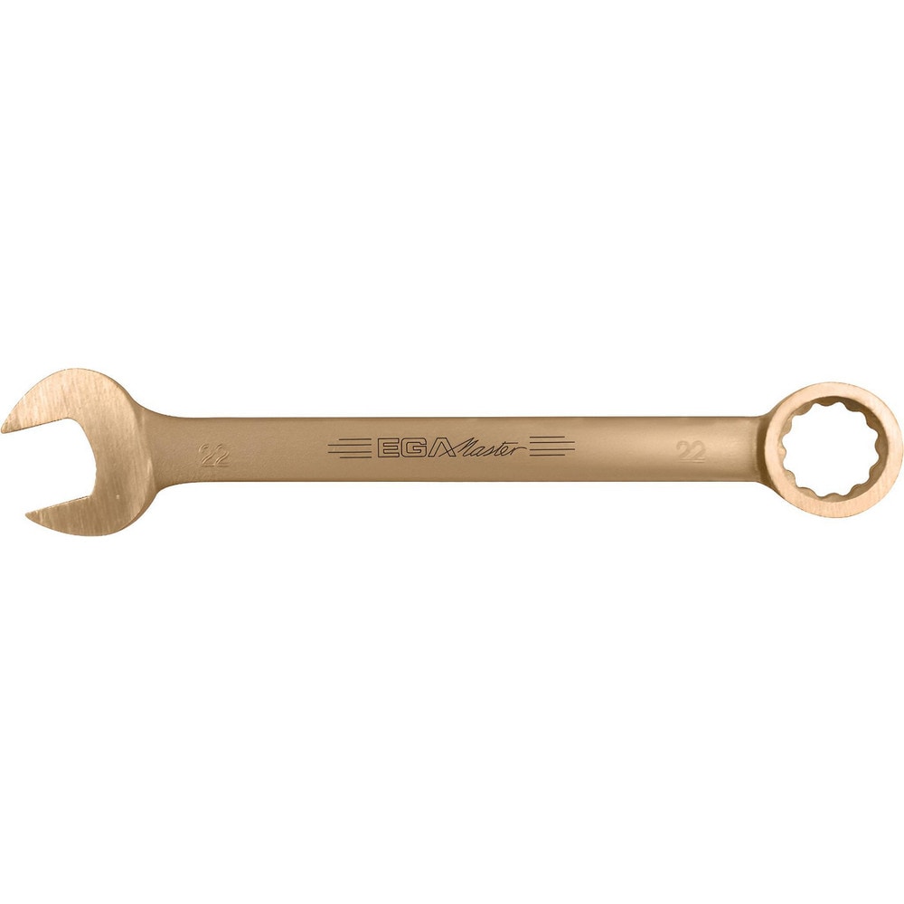 Combination Wrench: 7/8" Head Size, 15 deg Offset