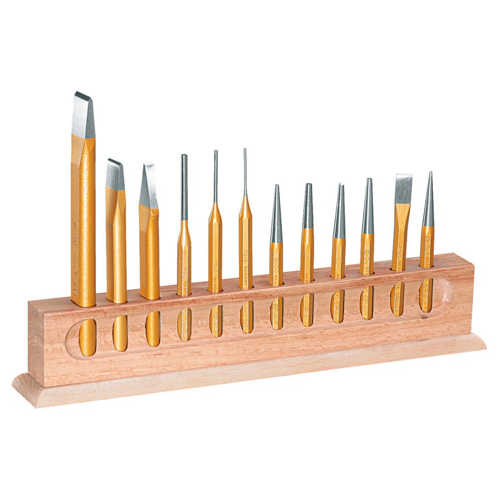 Punch & Chisel Set: 12 Pc