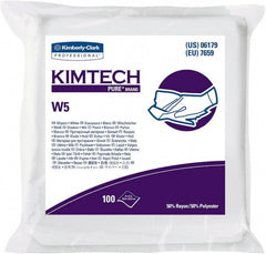 W5 Dry Wipes, White