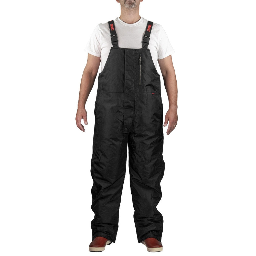 Coveralls & Overalls; Garment Style: General Purpose, Overalls; Size: Small; Color: Black; Material: 420D Polyurethane Coated Nylon, Polyester; Hazardous Protection Level: Non-Hazardous; Ankle Style: Open