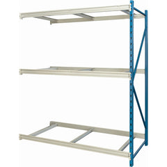 Storage Racks; Rack Type: Bulk Rack Add-On; Overall Width (Inch): 48; Overall Height (Inch): 87; Overall Depth (Inch): 48; Material: Steel; Color: Marine Blue, Light Gray; Finish: Powder Coated