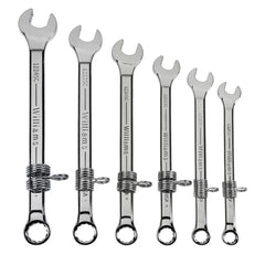 Combination Wrench Set: 6 Pc, Inch