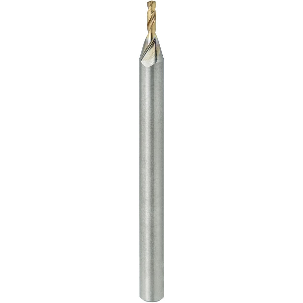 Micro Drill Bit: 2.50 mm Dia, (0.0984"), 141 deg, Solid Carbide