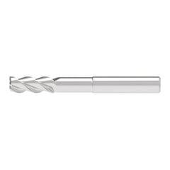 Corner Radius End Mill: 10.00 mm Dia, 26.00 mm LOC, 1.50 mm Radius, 3 Flute, Solid Carbide