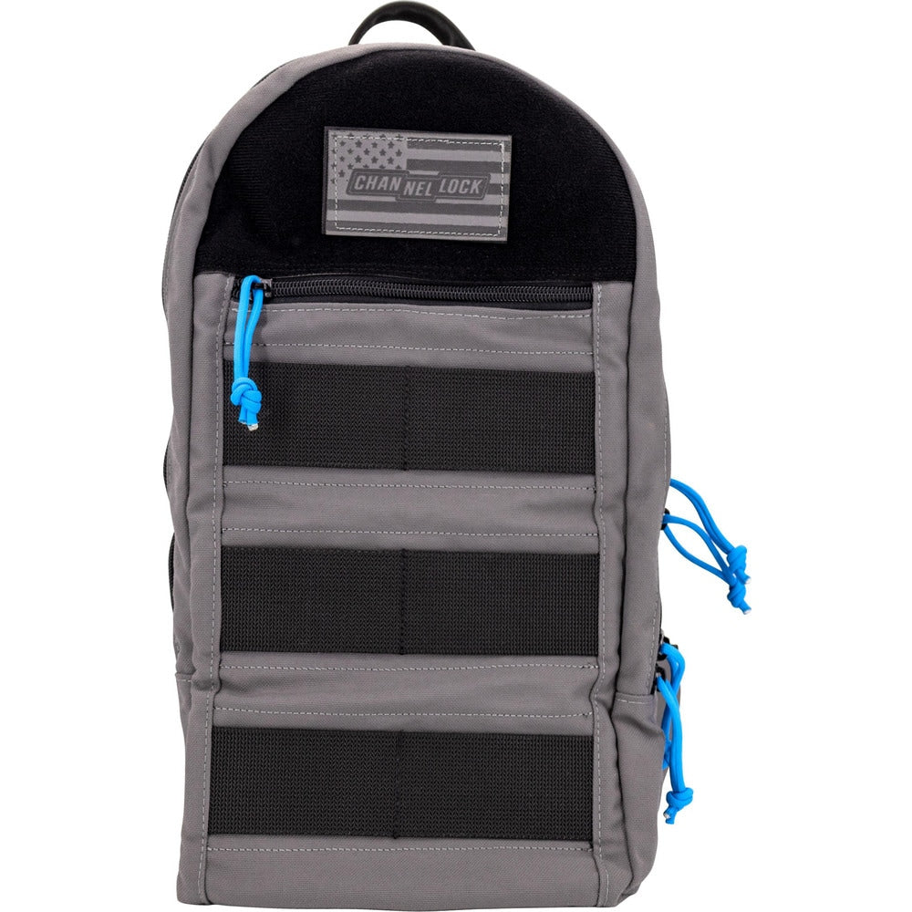 Tool Bags & Tool Totes; Holder Type: Adustable, Backpack; Closure Type: Zipper; Material: Cordura Nylon; Overall Width: 9; Overall Depth: 10 in