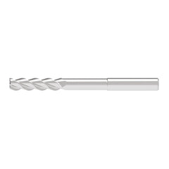 Corner Radius End Mill: 6.00 mm Dia, 25.00 mm LOC, 1.50 mm Radius, 3 Flute, Solid Carbide