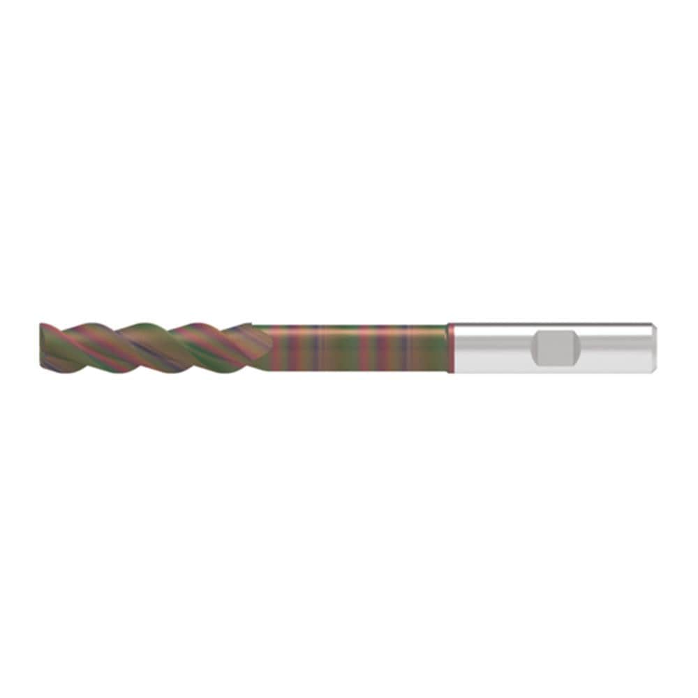 Corner Chamfer End Mill: 18.50 mm Dia, 82.00 mm LOC, 3 Flute, 0.20 mm Chamfer Width, Solid Carbide