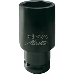 Impact Socket: 1-1/2" Drive, 1-3/8" Socket, Hex Drive