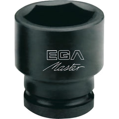 Impact Socket: 3/4" Drive, 1-1/16" Socket, Hex Drive