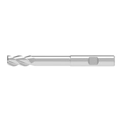 Corner Chamfer End Mill: 20.00 mm Dia, 52.00 mm LOC, 3 Flute, 0.20 mm Chamfer Width, Solid Carbide