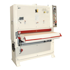 Belt Sanding Machines; Belt Length (Inch): 75; Belt Width: 1092.20; Phase: Three; Voltage: 230/208V; Belt Orientation: Horizontal; Belt Speed: 62; Horsepower: 20.0000; Overall Height: 1803.40 in