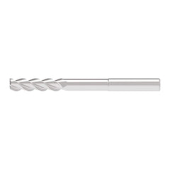 Corner Radius End Mill: 12.00 mm Dia, 49.00 mm LOC, 1.00 mm Radius, 3 Flute, Solid Carbide