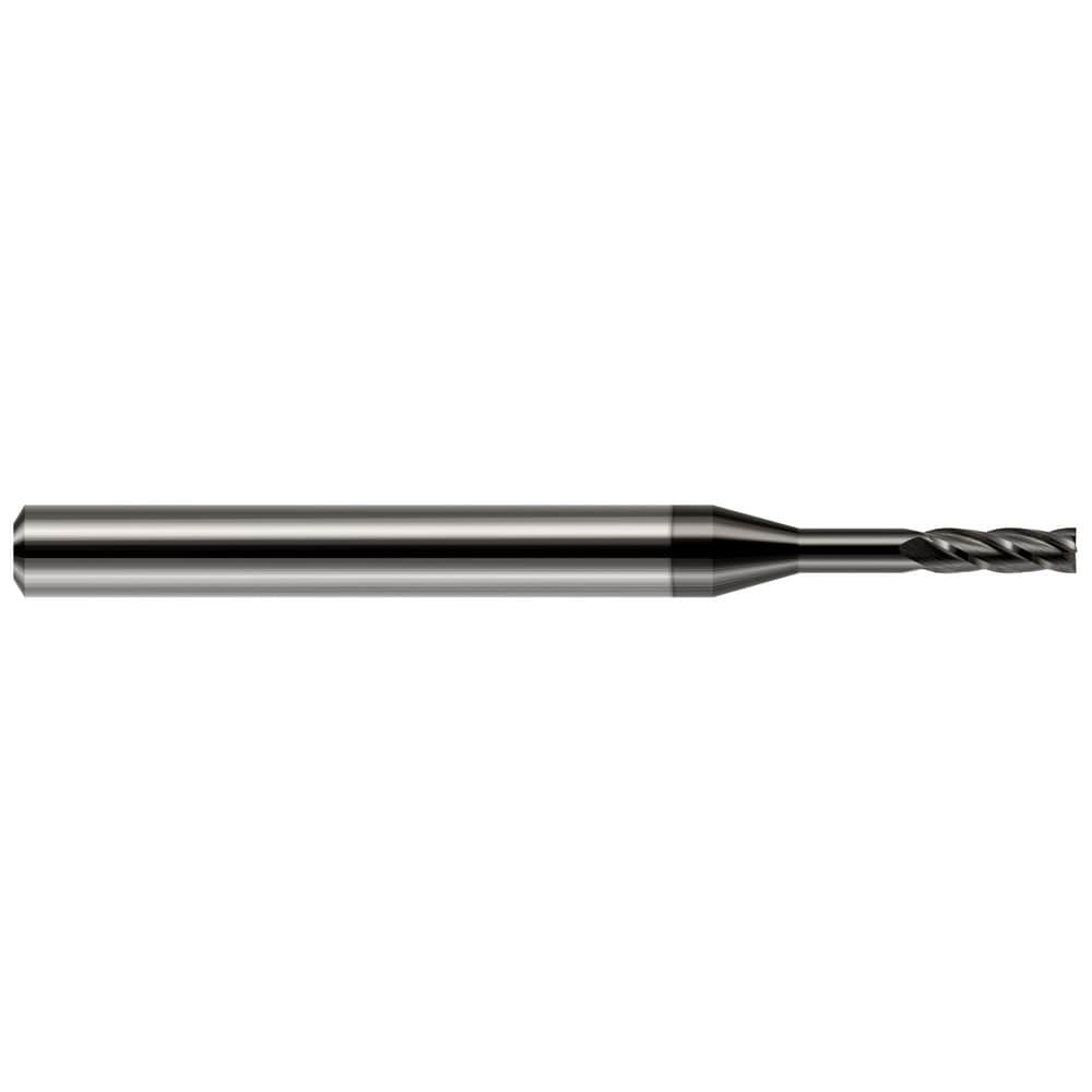 Square End Mill: 0.0780" Dia, 0.2340" LOC, 4 Flute, Solid Carbide