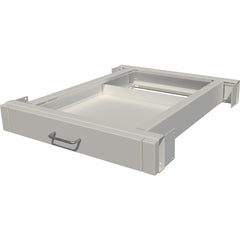 Cabinet Components & Accessories; Accessory Type: Apron Drawer; For Use With: Kneespace Panels; Overall Depth: 22 in; Overall Height: 4 in; Material: Steel; Color: Pearl; Overall Width: 36