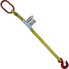 Bridle, Type 10 Web Sling: 20' Long, 2" Wide, 6000 lb Vertical Capacity, Nylon