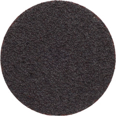 Quick-Change Disc: Type S, 3" Dia, 24 Grit, Aluminum Oxide, Coated