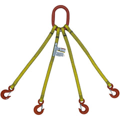 Bridle, Type 10 Web Sling: 8' Long, 2" Wide, Polyester