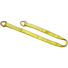 Triangle & Triangle, Type 2 Web Sling: 3' Long, 2" Wide, 3200 lb Vertical Capacity, Polyester