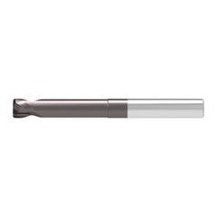 Corner Radius End Mill: 6.00 mm Dia, 4.00 mm LOC, 0.50 mm Radius, 2 Flute, Solid Carbide