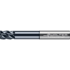 Square End Mill: 5/16" Dia, 2-1/8" LOC, 5 Flute, Solid Carbide