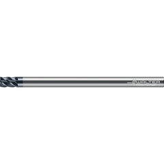 Square End Mill: 3/8" Dia, 1" LOC, 5 Flute, Solid Carbide
