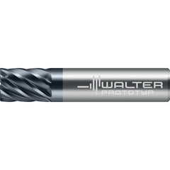 Square End Mill: 5/8" Dia, 3/4" LOC, 7 Flute, Solid Carbide