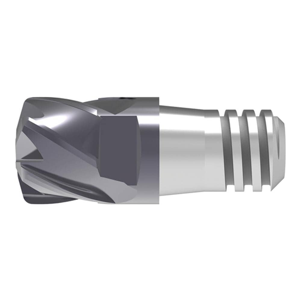 Corner Radius & Corner Chamfer End Mill Heads; Mill Diameter (mm): 6.00; Length of Cut (mm): 9.0000; Number Of Flutes: 6