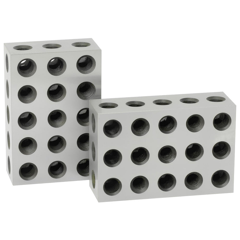 Setup Block Sets; Type: 2-3-4 Block Set; Squareness Per 1 Inch (Decimal Inch): 0.0003; Overall Length (Inch): 6; Number of Pieces: 2; Includes: Fitted case